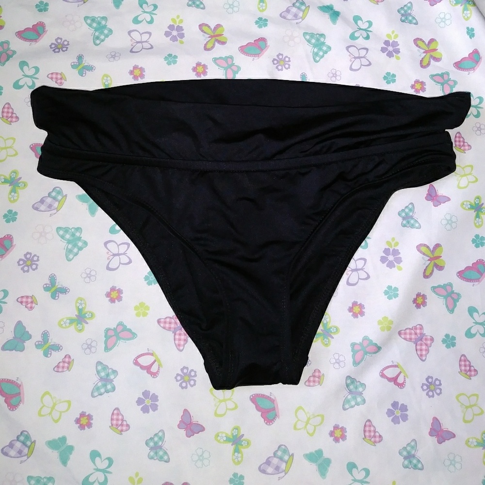 Black swim bottoms